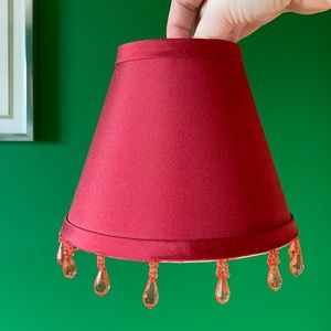 ❤️Red Lampshades